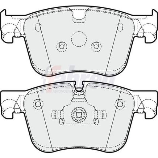Fahren Front Brake Pad Set FBP3744