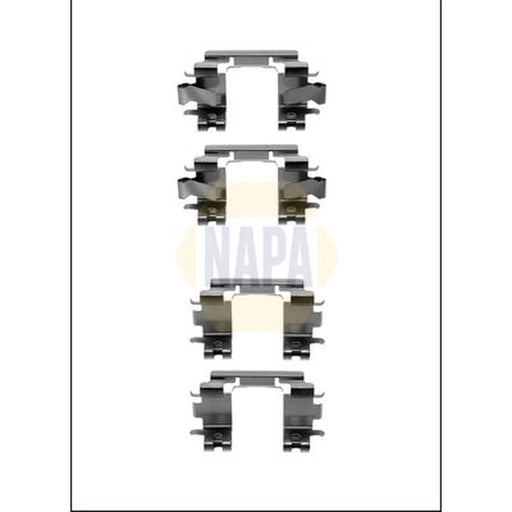 NAPA Brake Pad Accessory Fitting Kit Front fits Honda Civic 1991-1996