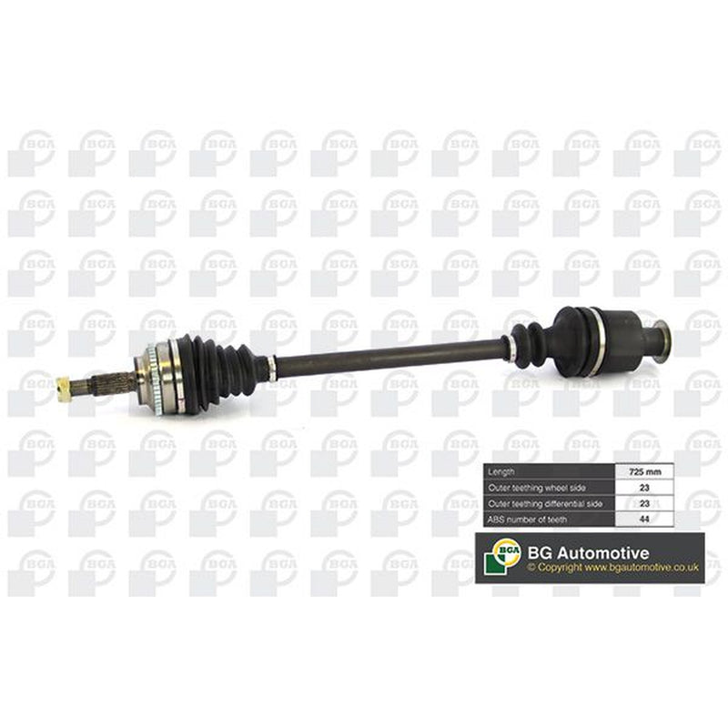 BGA CV Drive Shaft Driveshaft Front Right fits Renault Clio 2001-2009 1.5