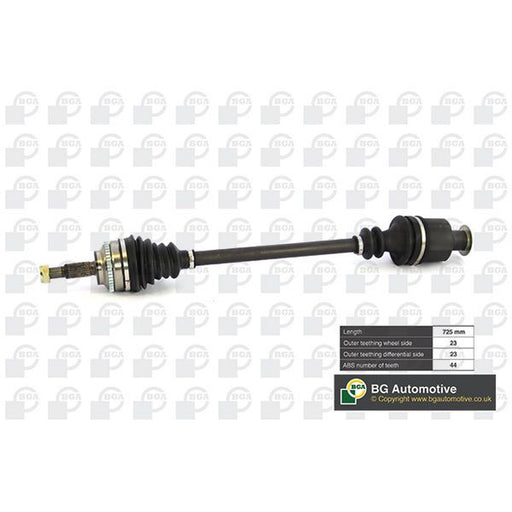 BGA CV Drive Shaft Driveshaft Front Right fits Renault Clio 2001-2009 1.5