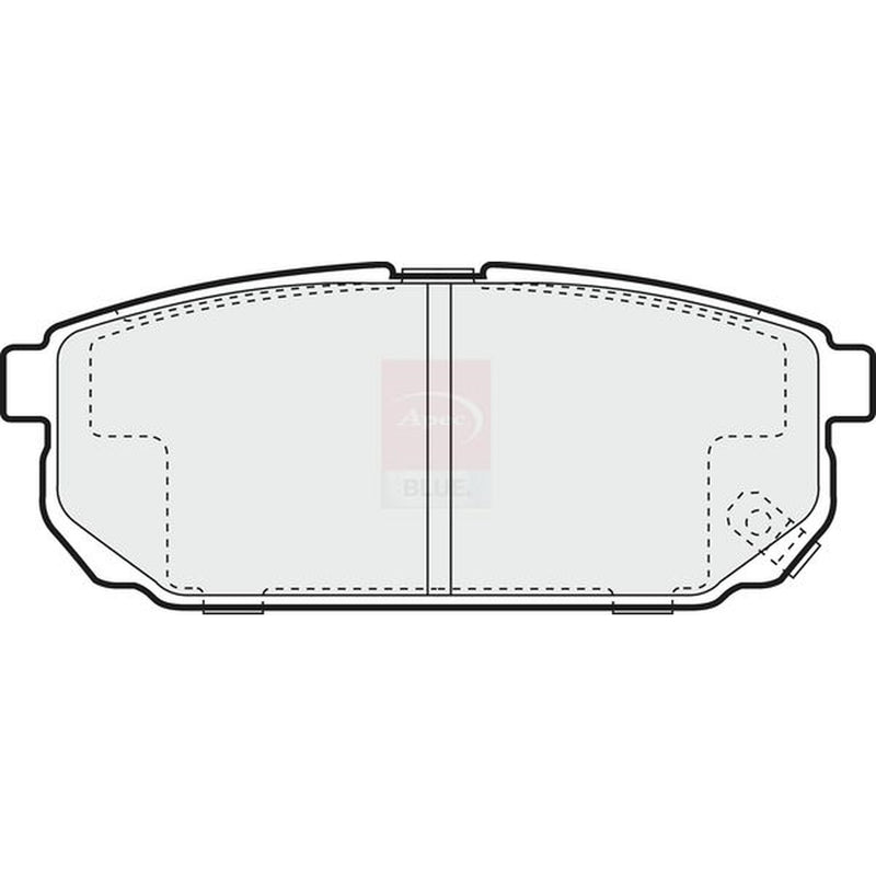 Apec Front & Rear Pads fits Kia Sorento I 2002-2011 2.4 2.5 3.5