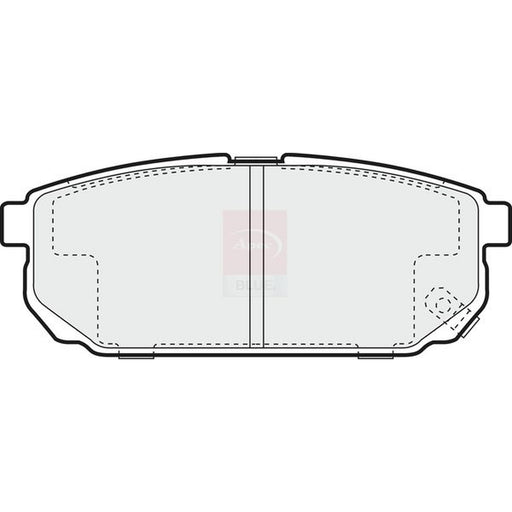 Apec Front & Rear Pads fits Kia Sorento I 2002-2011 2.4 2.5 3.5