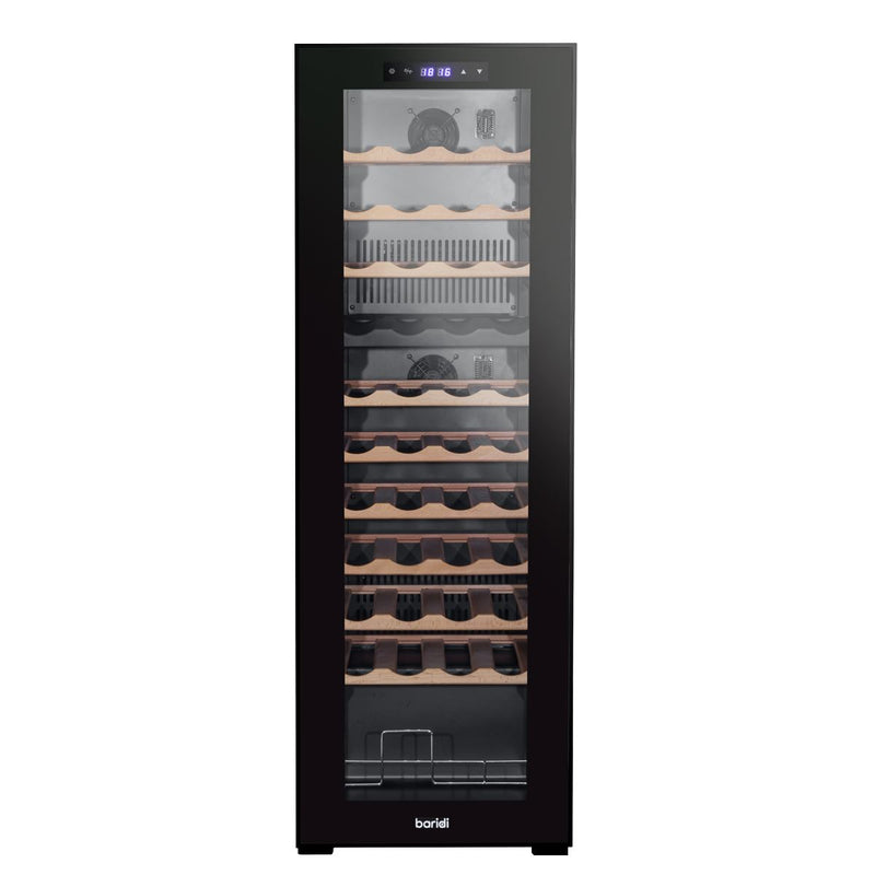 Baridi 44 Bottle Dual Zone Wine Fridge & Cooler DH92 Baridi - Dynamic Drive