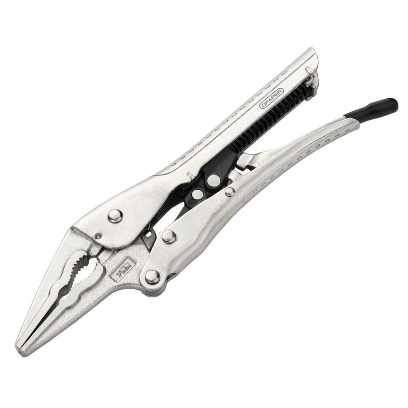 Draper Long Nose Locking Pliers, 200mm - LP-D/LNALP-200 - image 1