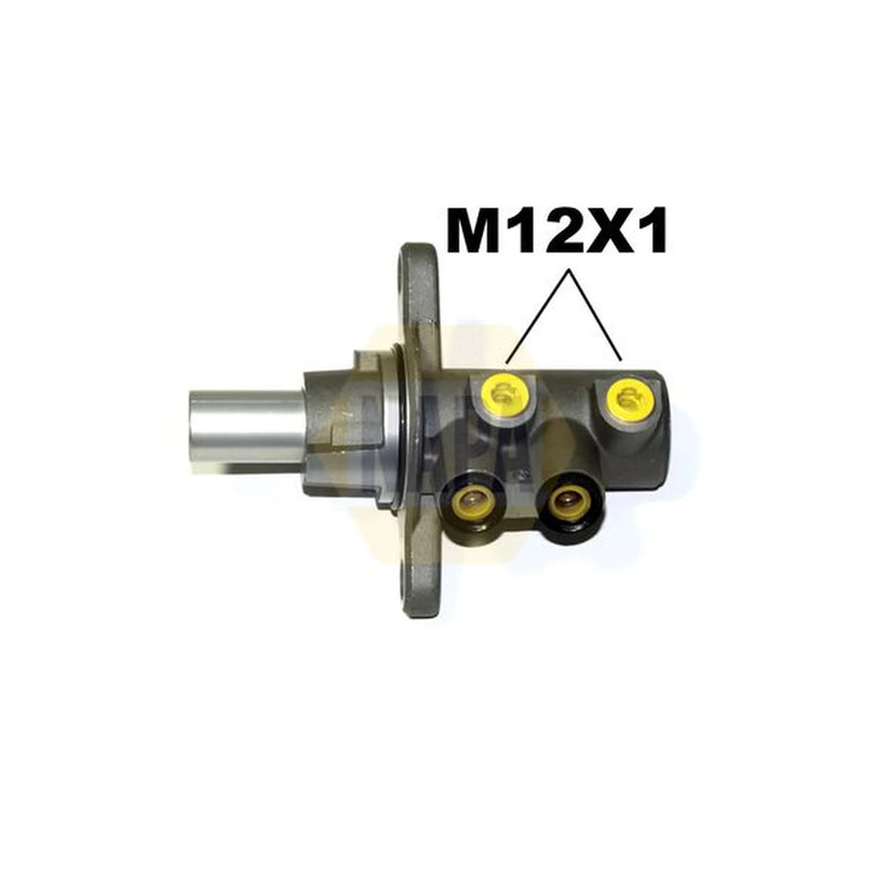NAPA Brake Master Cylinder Hydraulic Assembly fits Nissan Qashqai I 2006-2013