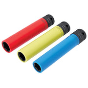 Draper Extra Long Alloy Wheel Nut Socket Set, 1/2" Sq. Dr. 150mm (3 Piece) - image 1