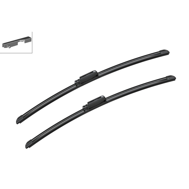 Bosch Aerotwin Wiper Blade Set 550mm + 550mm — A017S fits Audi A6 Allroad C6