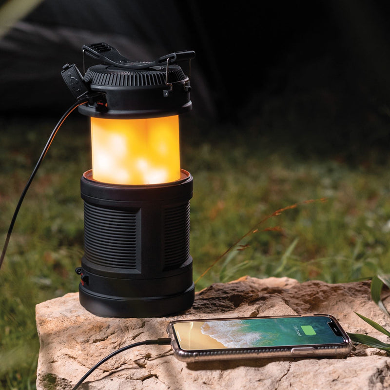Big poppy flaslight and flame effect lantern NE6908 UK Camping And Leisure - Dynamic Drive