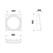 Mahle Radiator Fan Shroud/Cowling CFS 32 000P