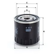 MANN-FILTER Service Kit with Air & Oil Filters fits Suzuki Grand Vitara II