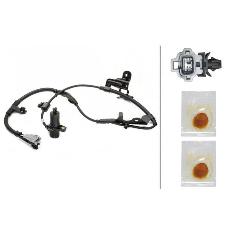 Hella ABS Wheel Speed Sensor Front