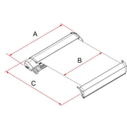 Fiamma F80S 450 Awning Polar White Case Royal Grey Fabric Motorhome Caravan Van Fiamma  - Dynamic Drive