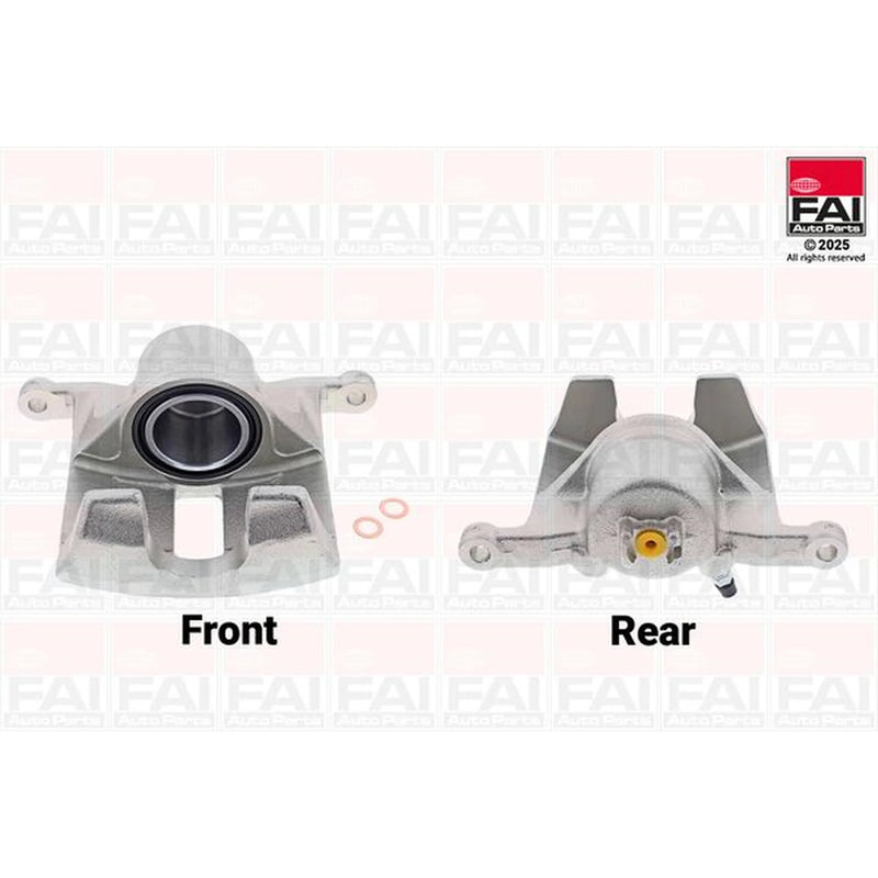 FAI Brake Caliper Assembly Front Right fits Honda Civic VII 2000-2005 1.4 2.0