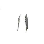 Bosch Front & Rear Super Plus Wiper Blade Set fits VW Polo IV 2001-2009