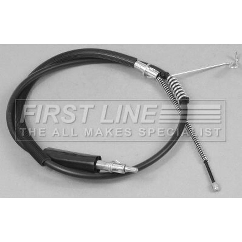 First Line Handbrake Cable Left Rear fits Ford Transit 2000-2014 2.0 2.2 2.3