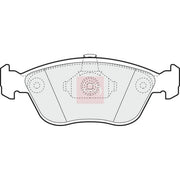 Apec Front Brake Pad Set fits Volvo C70 I 1997-2005 2.4