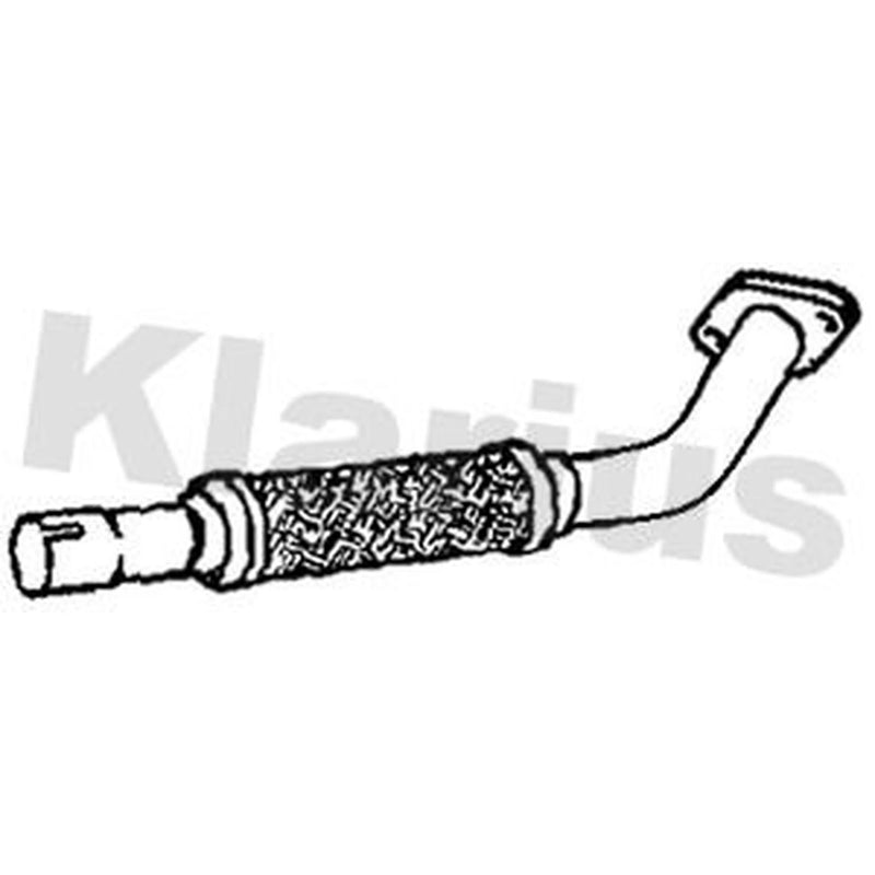 Klarius Exhaust Pipe OD fits Ford C-Max II 2012-2019 1.0