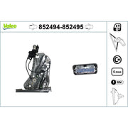 Valeo Electric Window Regulator Lifter Ri 852495