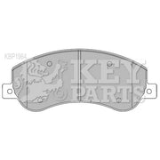 Key Parts 4 x Front Brake Pad Set fits Ford Transit 2006-2014 2.2 2.3 2.4 3.2