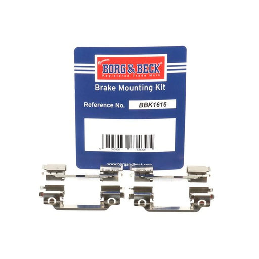 Borg & Beck Brake Pad Accessory Fitting Kit Rear BBK1616