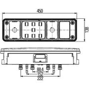 Hella Tail Light / Lamp P21W Right