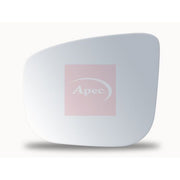 Apec Exterior Wing Mirror Glass Left fits Citroën Berlingo 2018-2019 1.2 1.5