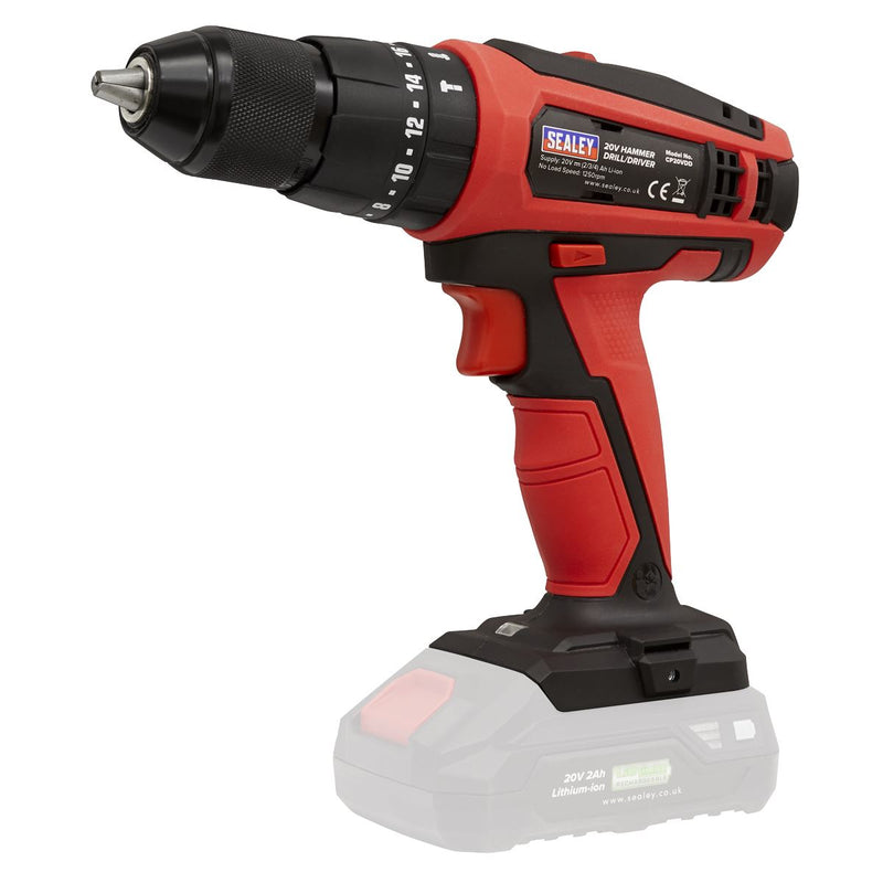 Sealey 3 Tool Cordless Combo Kit 20V SV20 Series CP20VCOMBO1 Sealey - Dynamic Drive