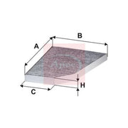 Apec Cabin Air Filter (Pollen Filter) AFC4321