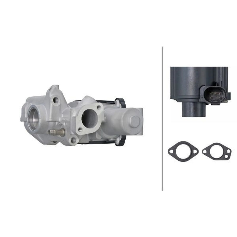 Hella Exhaust Gas Recirculation Valve fits Audi A4 B7 2004-2009 2.7 3.0
