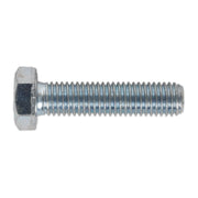Sealey HT Setscrew M12 x 50mm 8.8 Zinc Pack of 25 SS1250 Sealey - Dynamic Drive