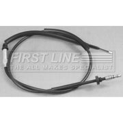 First Line Handbrake Cable Left Rear fits Audi A6 C5 1997-2005