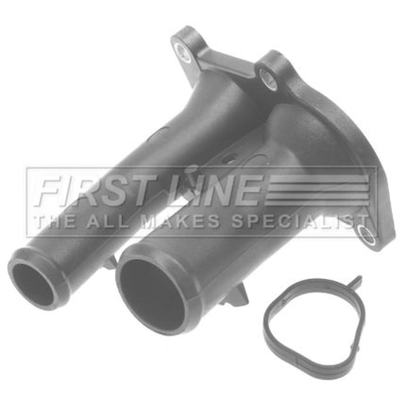 First Line Coolant Flange Housing Connector fits Ford B-Max 2012-2017 1.4 1.6