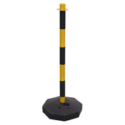 Sealey Post with Base - Black/Yellow BYPB01 Sealey - Dynamic Drive