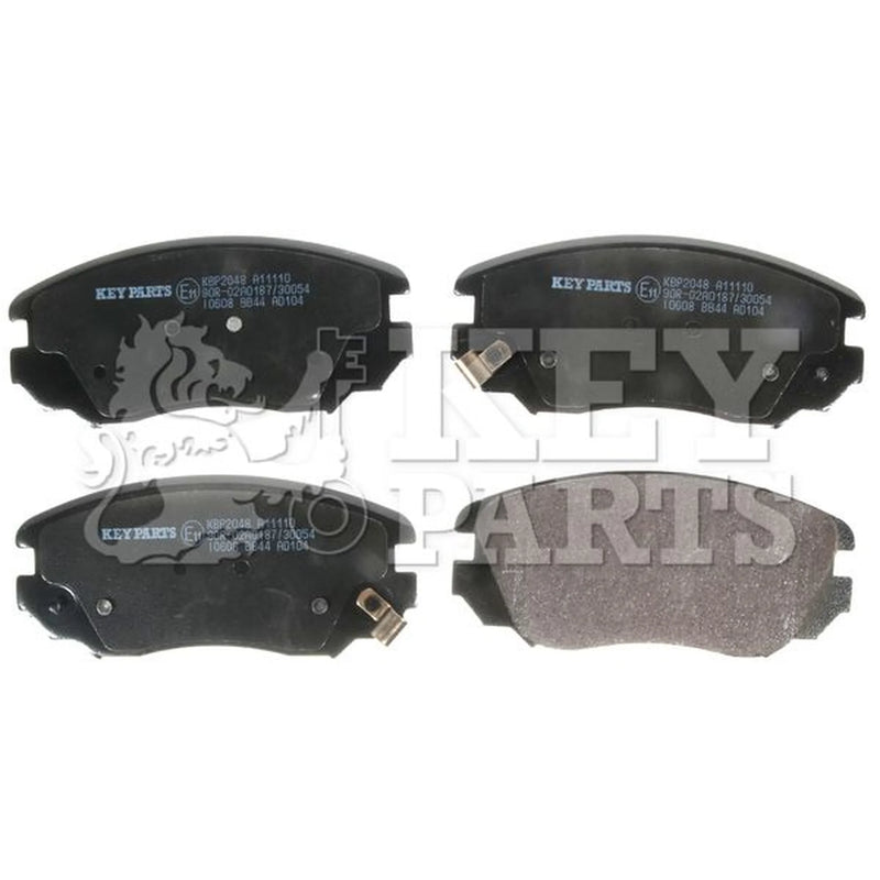Key Parts 4 x Front Brake Pad Set fits Chevrolet Malibu 2012 on 2.0 2.4