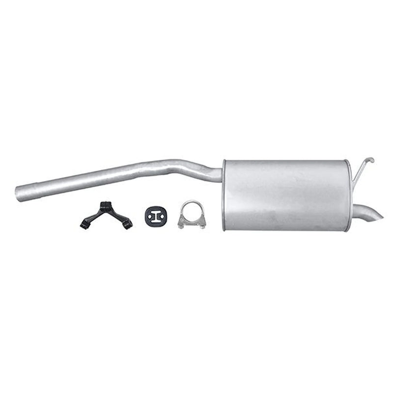 Hella End Silencer Rear fits VW Caddy III 2004-2015 1.6 2.0
