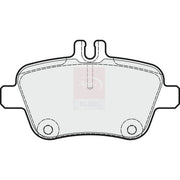 Apec Rear Brake Pad Set PD3722