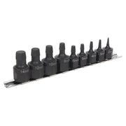 Sealey Damaged Stud Bolt Remover Extraction Socket Set 2-14mm 3/8" & 1/2" Drive Sealey  - Dynamic Drive