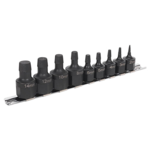 Sealey Stud Extractor Set 9pc AK7222 Sealey - Dynamic Drive