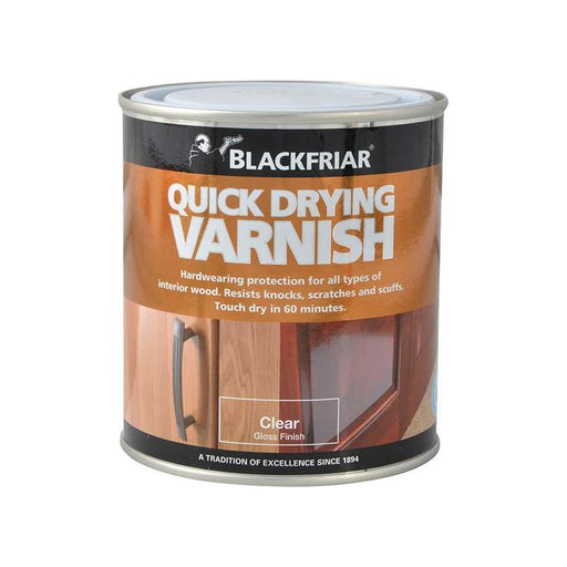 Blackfriar Quick Drying Duratough Interior Varnish Clear Gloss 250ml Blackfriar - NN4 Online