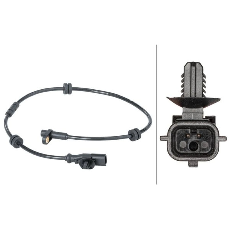 Hella ABS Wheel Speed Sensor Rear fits Ford Ecosport 2013-2022 1.0 1.5