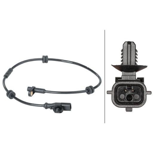 Hella ABS Wheel Speed Sensor Rear fits Ford Ecosport 2013-2022 1.0 1.5