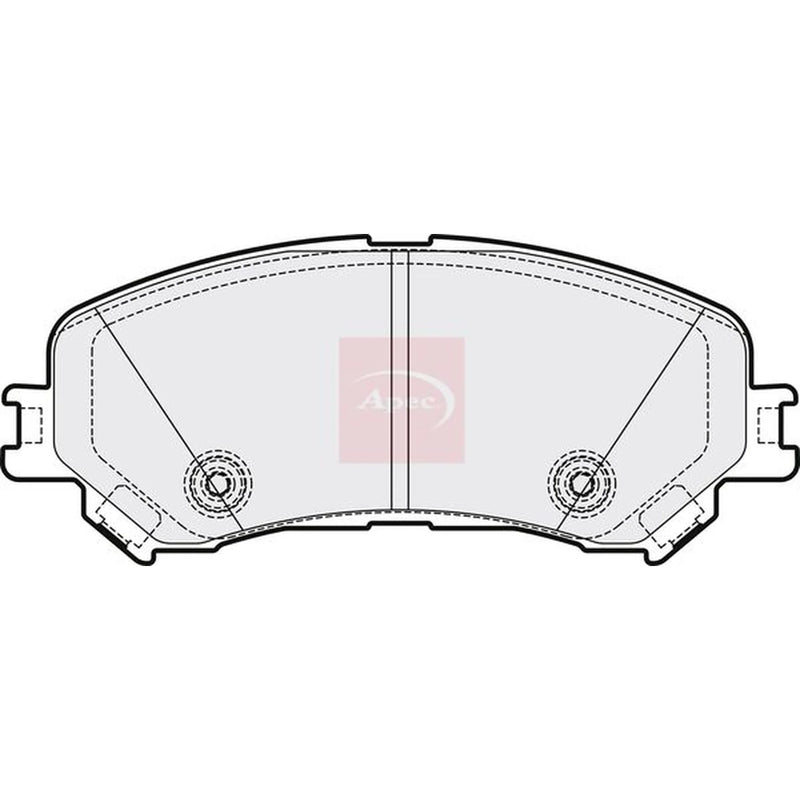Apec Front Brake Pad Set PAD2144