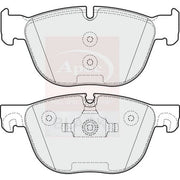 Apec Black Front Brake Pad Set fits BMW X4 2015-2018