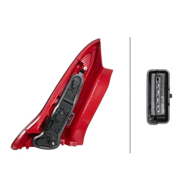 Hella Tail Light / Lamp PY21W Right fits Citroën C4 2004-2011 1.4 1.6 2.0
