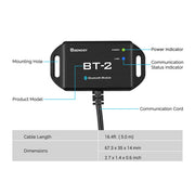Renogy BT-2 Bluetooth Module for Renogy Products w/ RS485 Port Dyna-mo Solar - Dynamic Drive