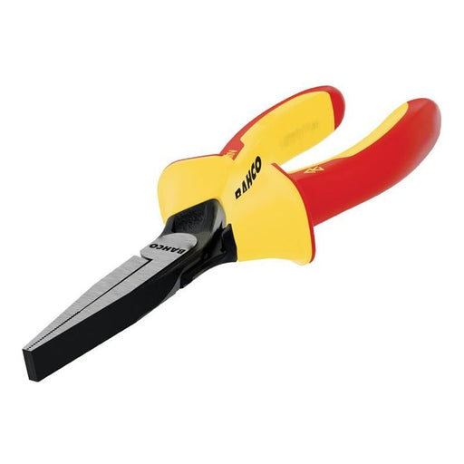 Bahco 2421S ERGO™ Insulated Flat Nose Pliers 180mm (7in) Bahco - Dynamic Drive