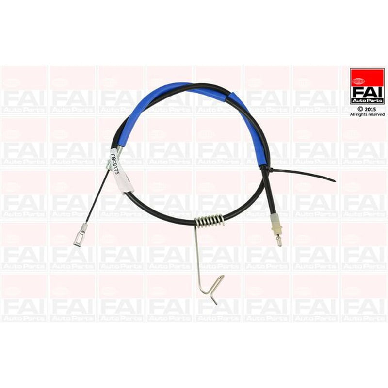 FAI Handbrake Cable Left Rear fits Ford Transit 2006-2014 2.2 2.3 2.4