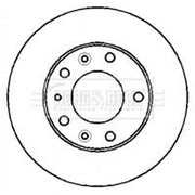 Borg & Beck Front & Rear Brake Discs & Pads fits Mazda Premacy 1999-2005 1.8