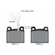 Textar Front Brake Pad Set 2091101