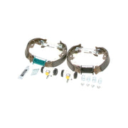 Bosch Brake Shoe Set Axle Kit fits Toyota Yaris/Vitz 2001-2005 1.0 1.3 1.4